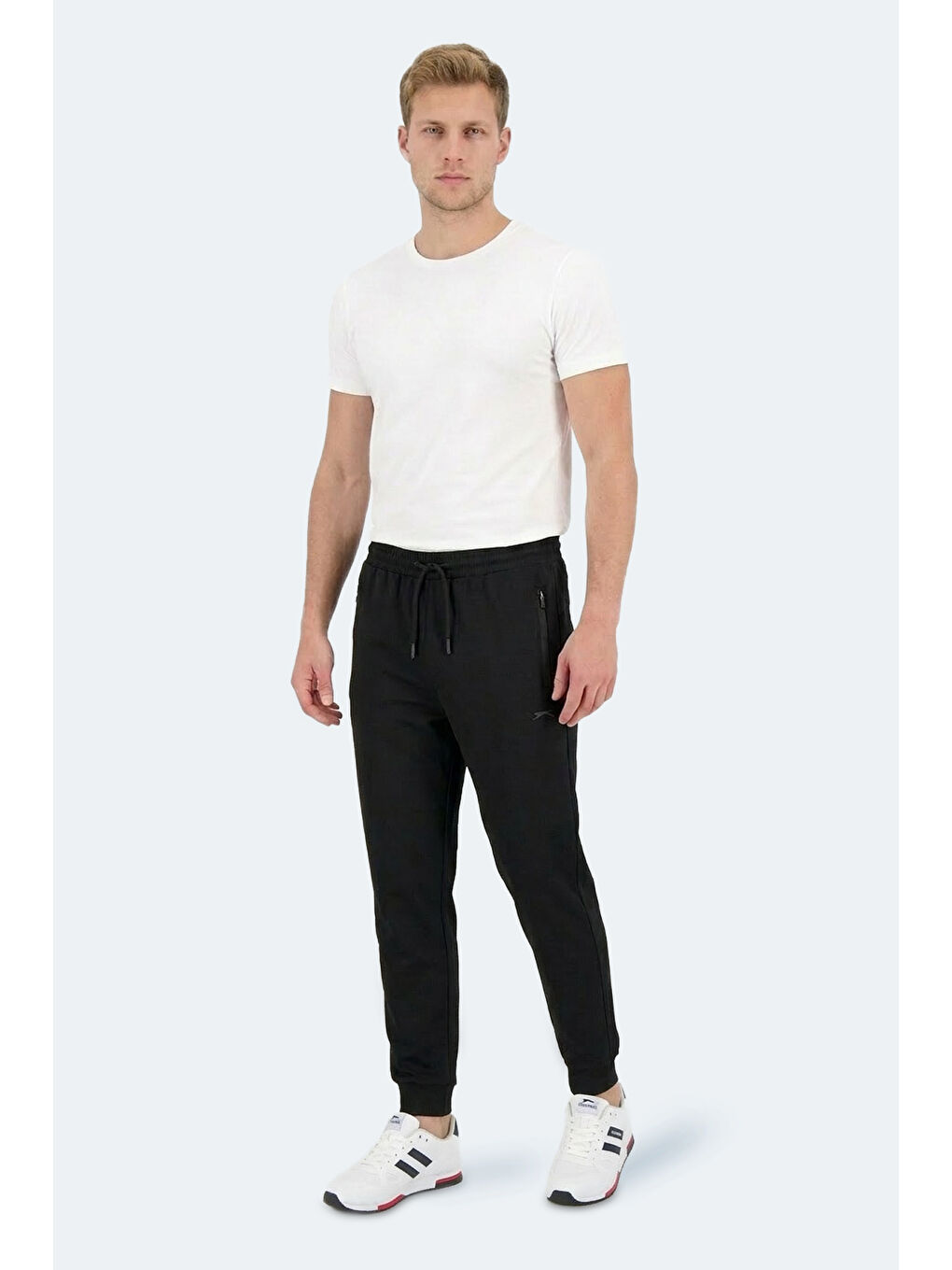 NOAKS Erkek Siyah Eşofman Altı-1