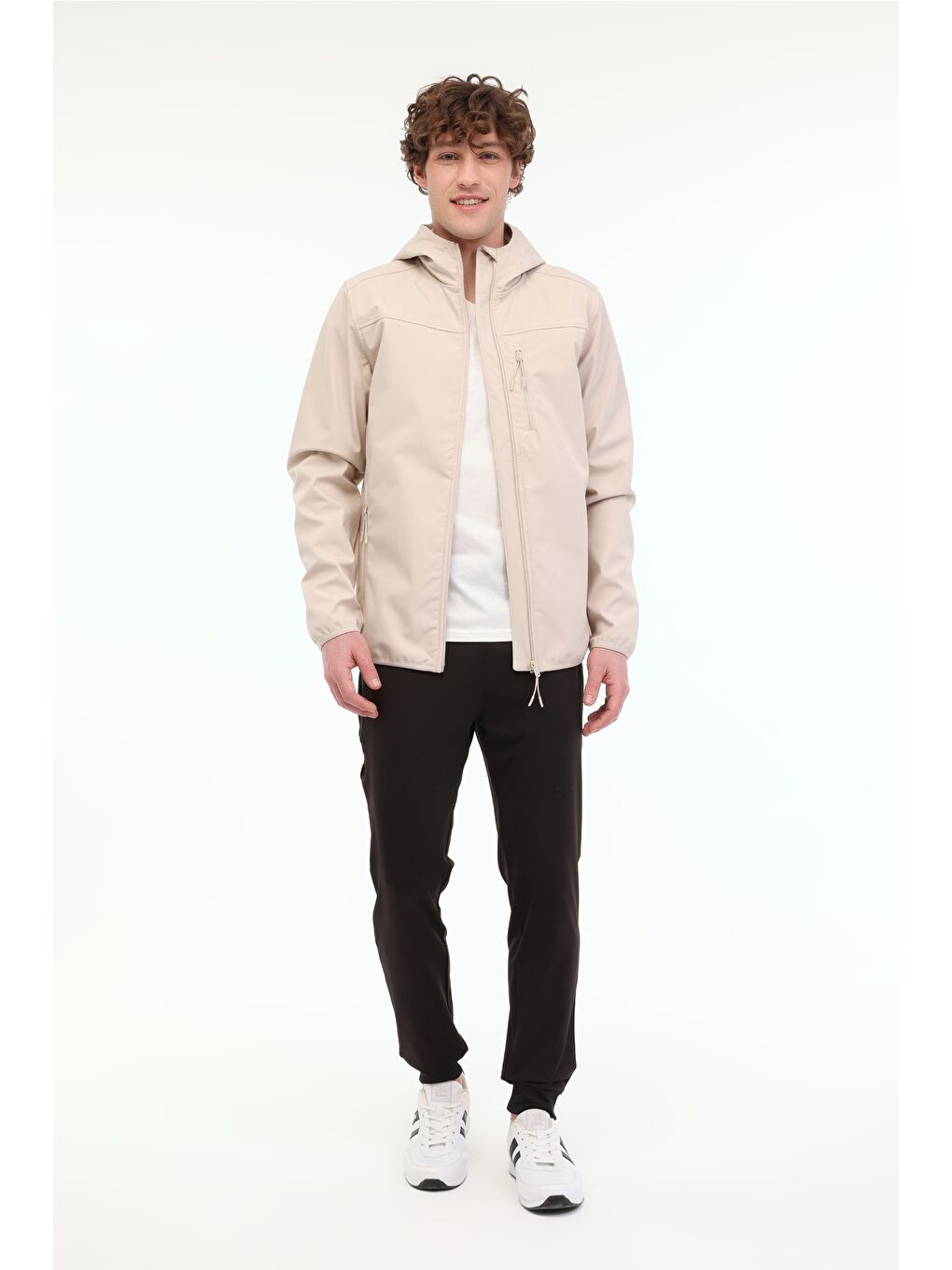 ML BASIC SOFTSHELL 5FX Bej Erkek Softshell-2