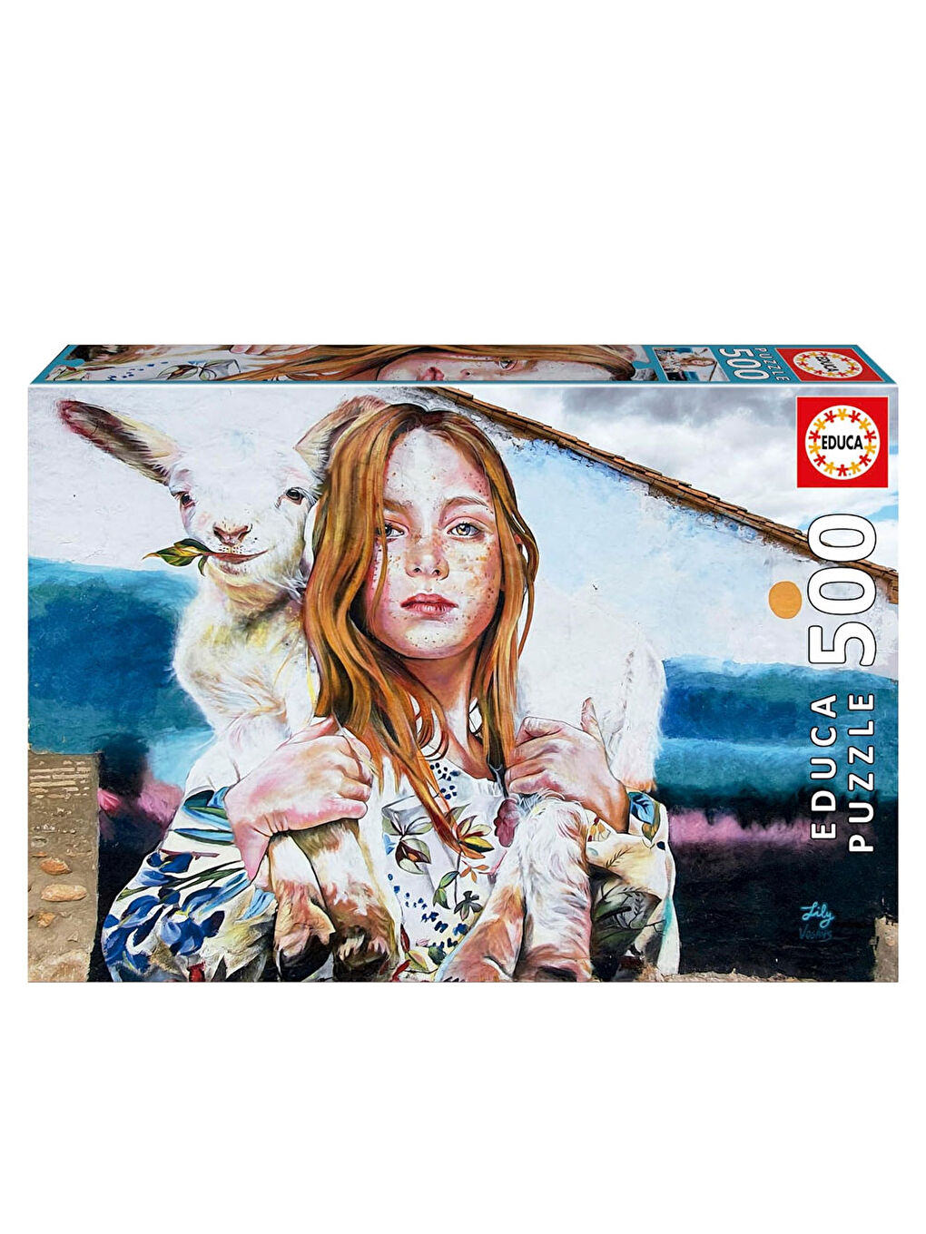 Puzzle 500 Parça Çoban , Lily Brick 19910