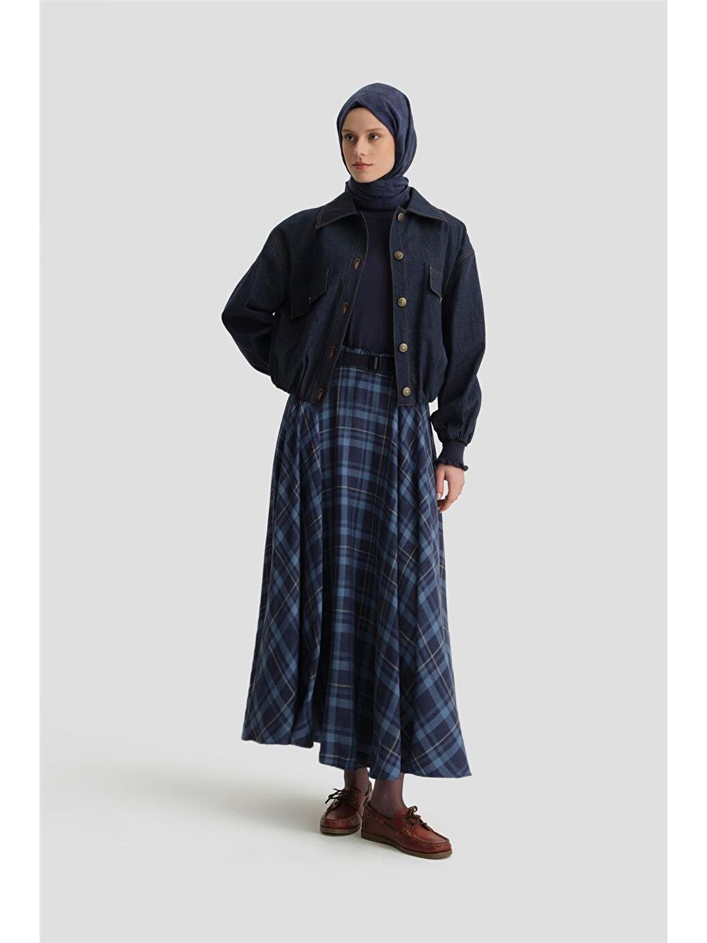 Bomber Ceket 24K5704 Lacivert-1