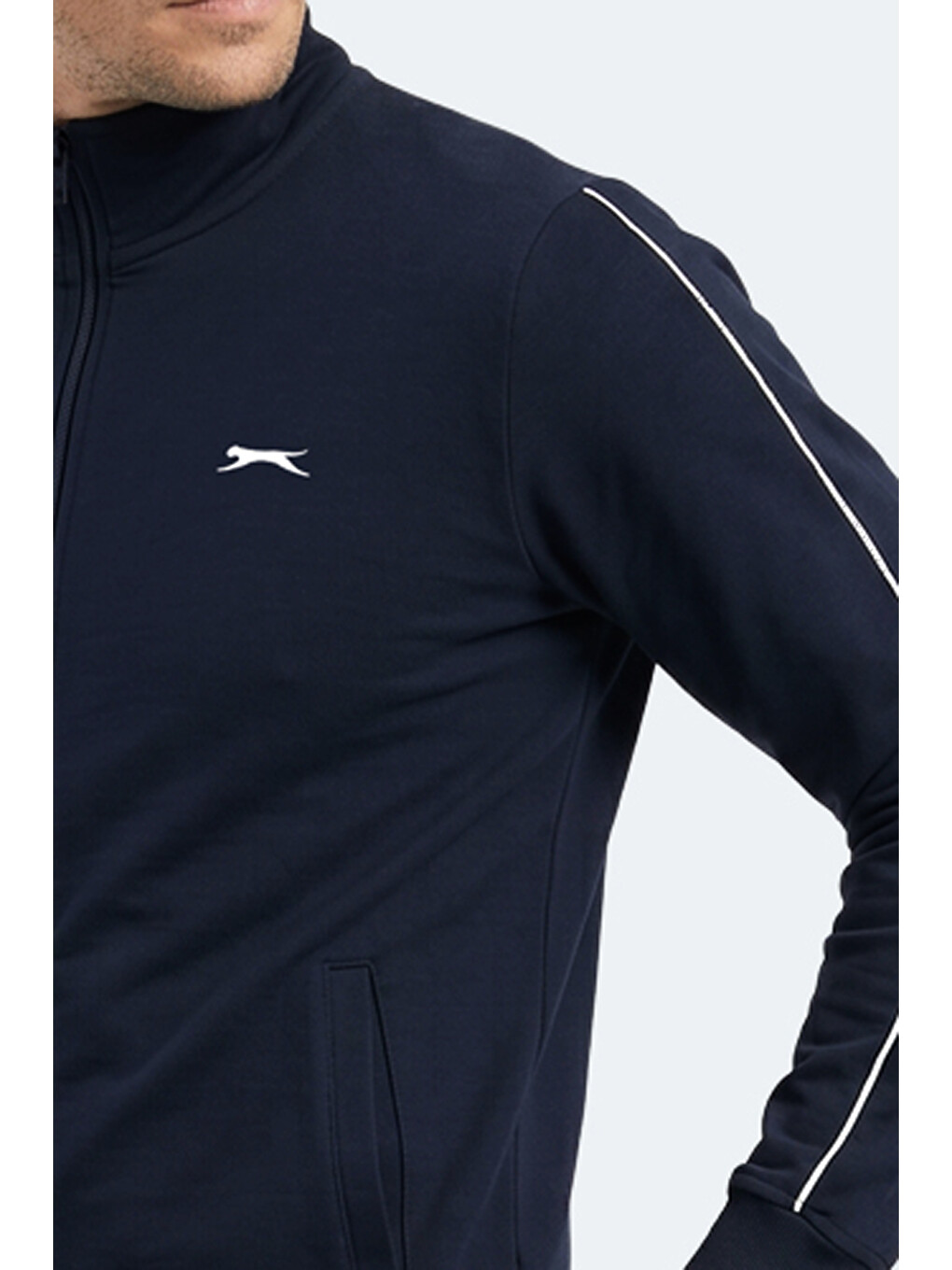 BLOWBACK Erkek Slim Fit Lacivert Eşofman Takımı-1