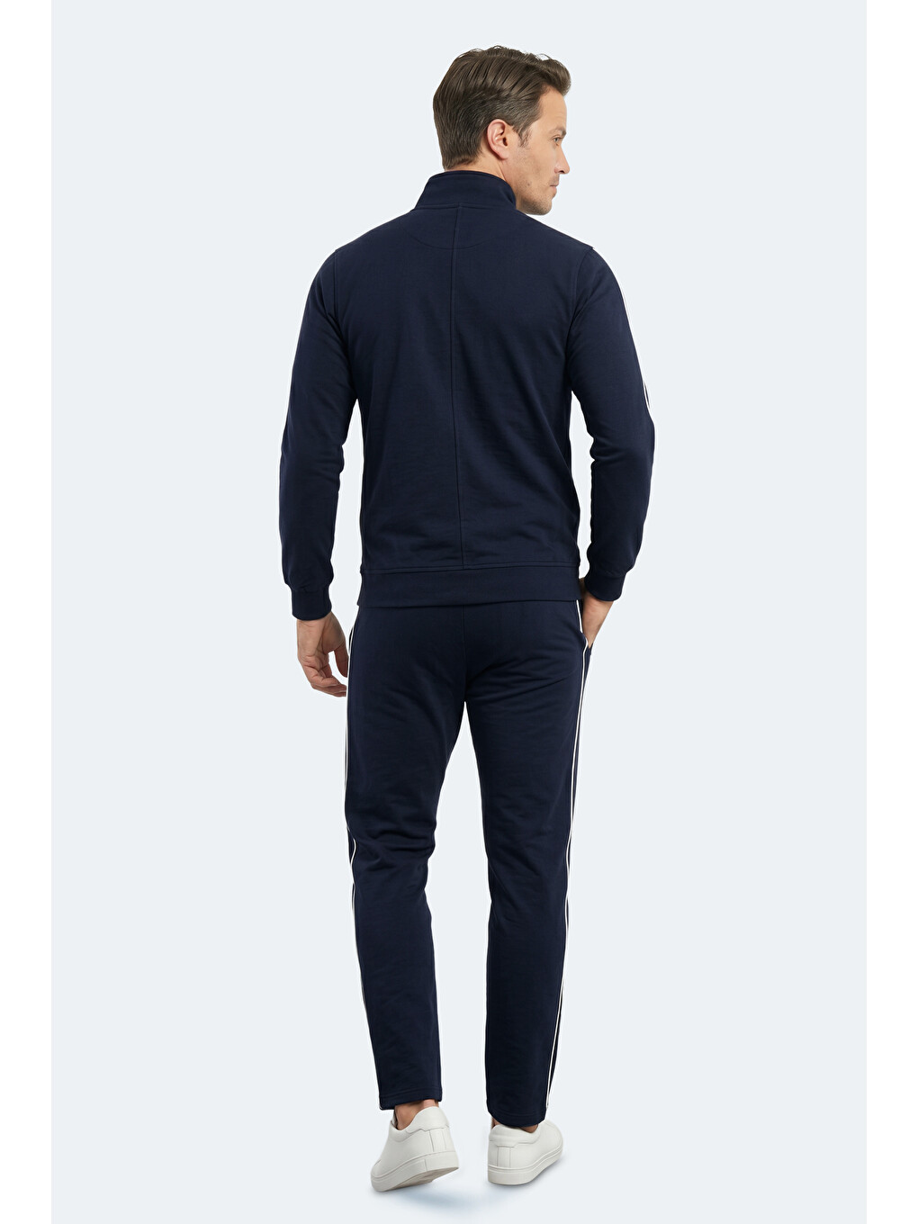 BLOWBACK Erkek Slim Fit Lacivert Eşofman Takımı-6