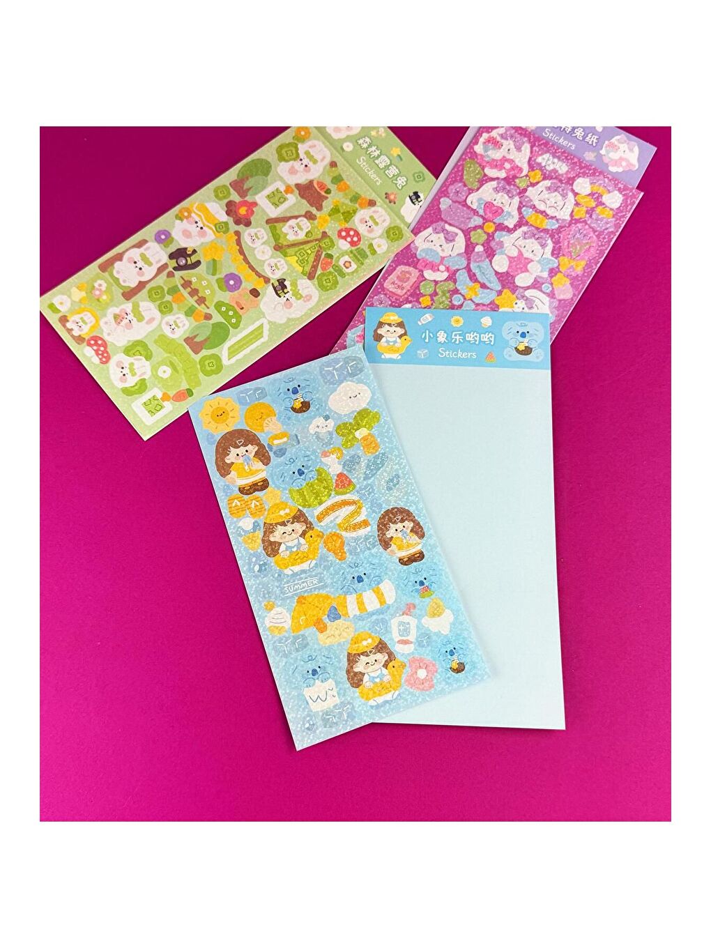 4 lü Hologramlı Sticker-1