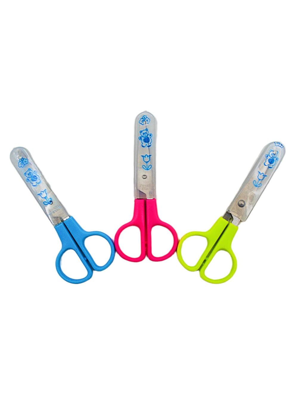 Korumalı Okul Makası Renkli (6021)-1