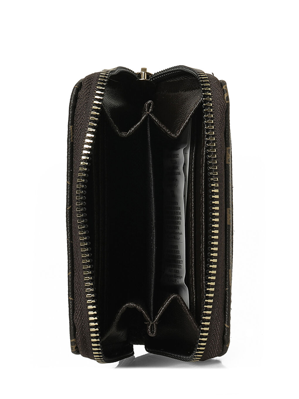 Kahverengi MNG MINI FR 6FX Açık Kahve Kadın Cüzdan-3