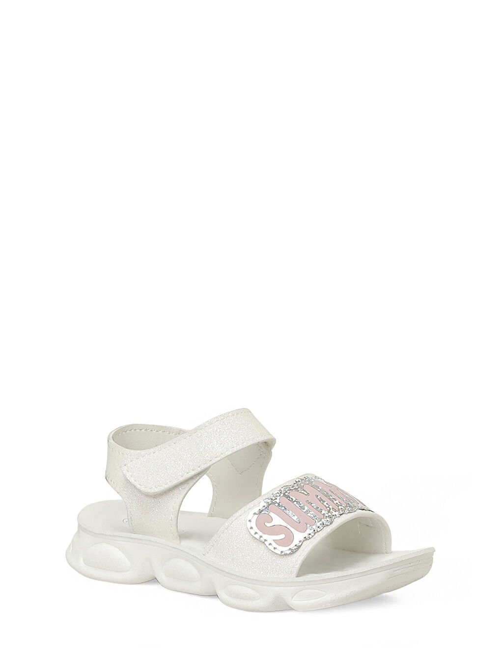 RİVNE.P6FX Beyaz Kız Çocuk Sandalet-1