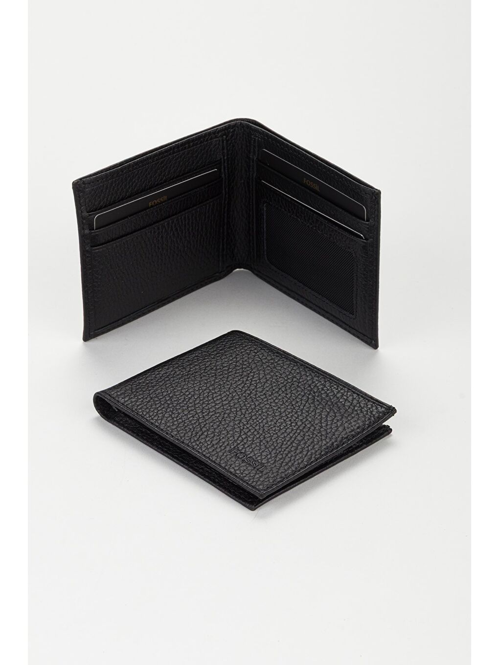 Siyah Kutulu Hakiki Deri Ekstra Basic Yatay Erkek El Portföyü Cüzdan