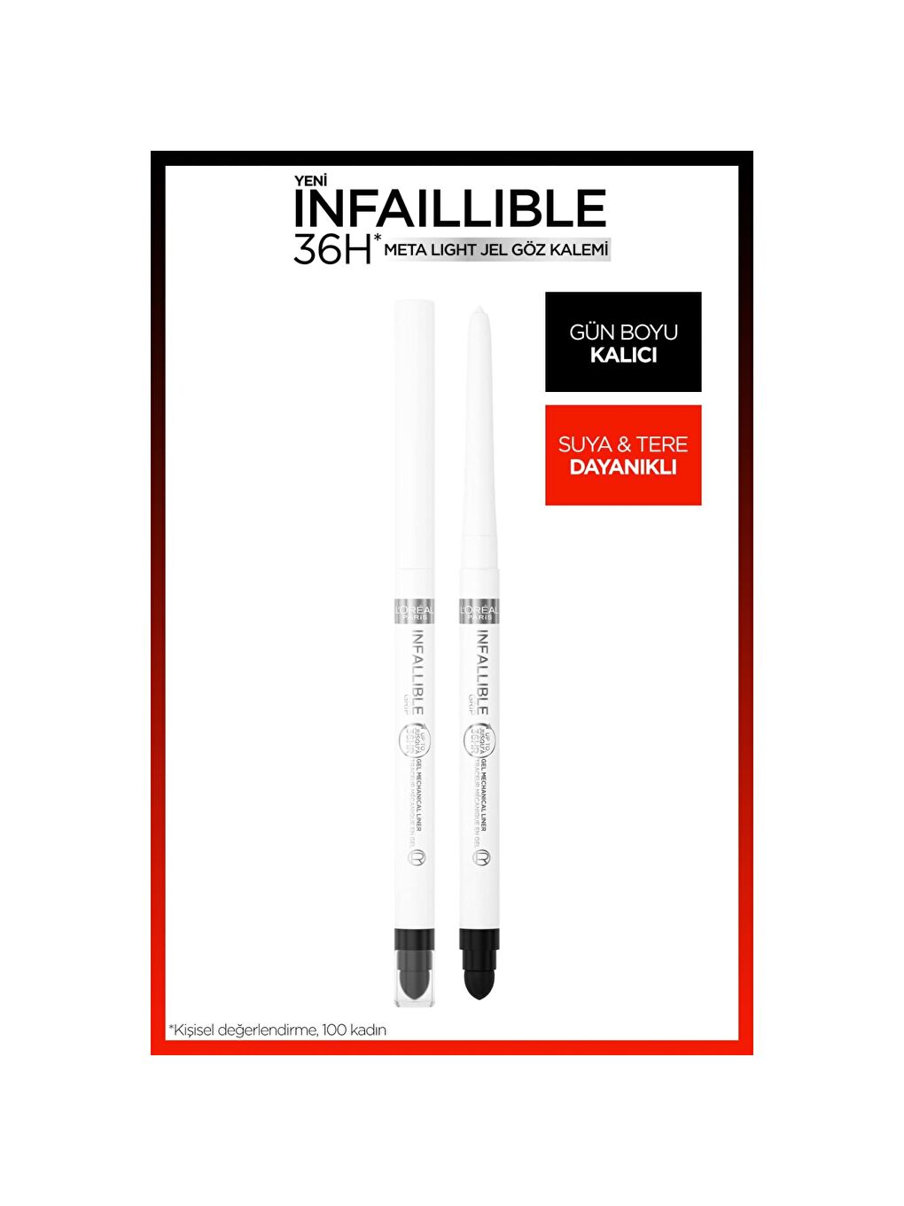 L'Oréal Paris Infaillible Meta Light Jel Göz Kalemi - Polar White-1