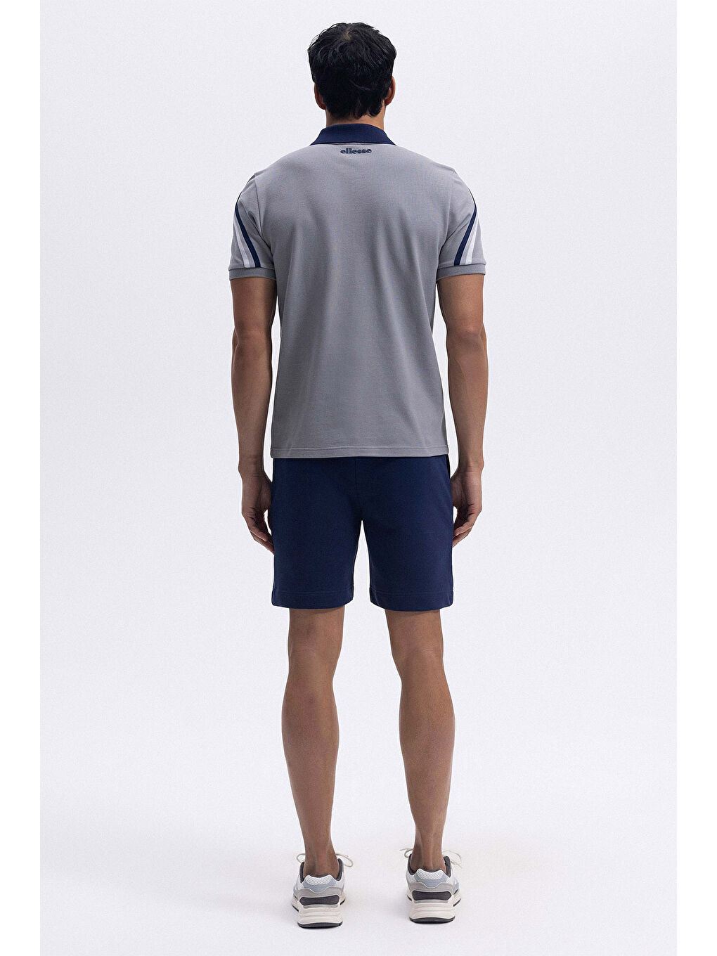 Lacivert Logolu Standart Fit Normal Bel Cepli Short EM1351-NV-4