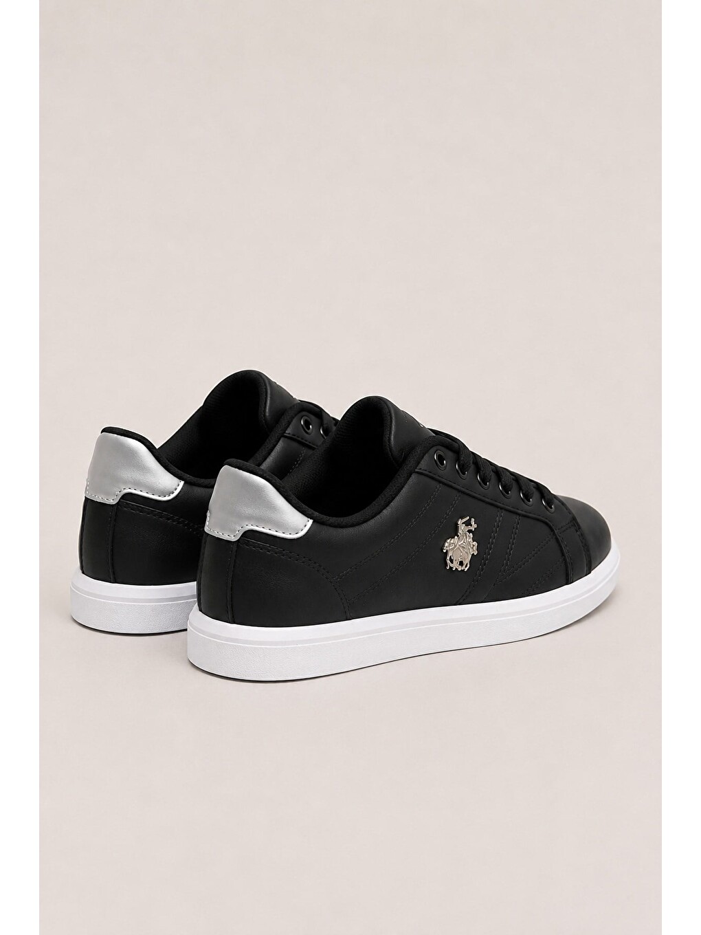 Kadın Sneaker Ayakkabı Siyah - Beyaz-1