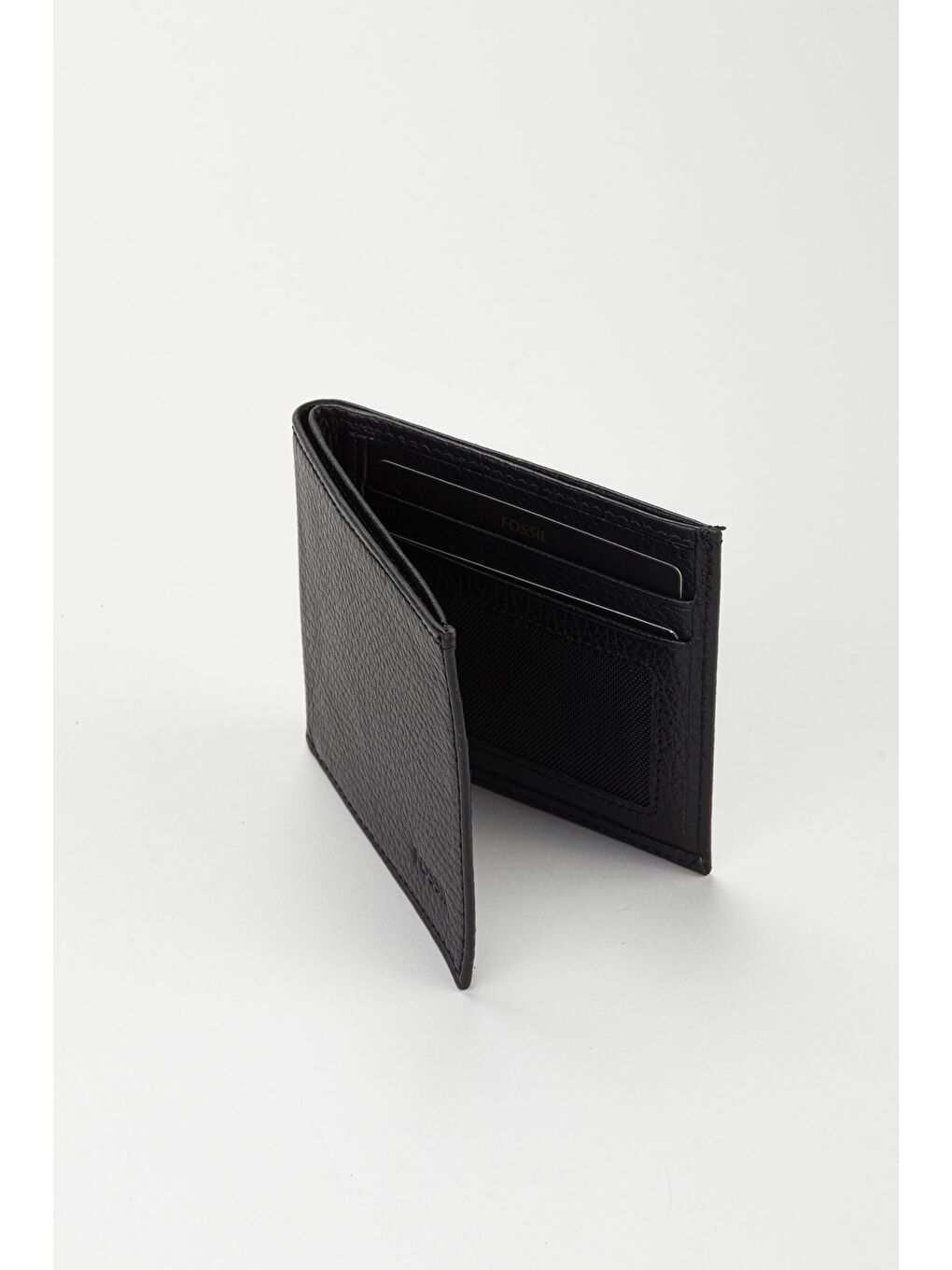 Siyah Kutulu Hakiki Deri Ekstra Basic Yatay Erkek El Portföyü Cüzdan-2