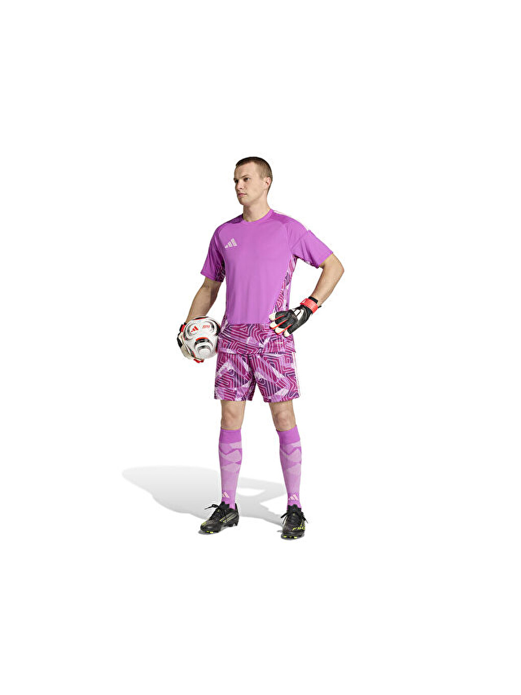 T26 C Gk Sho M Erkek Kaleci Şortu Kc5348 Pembe-4