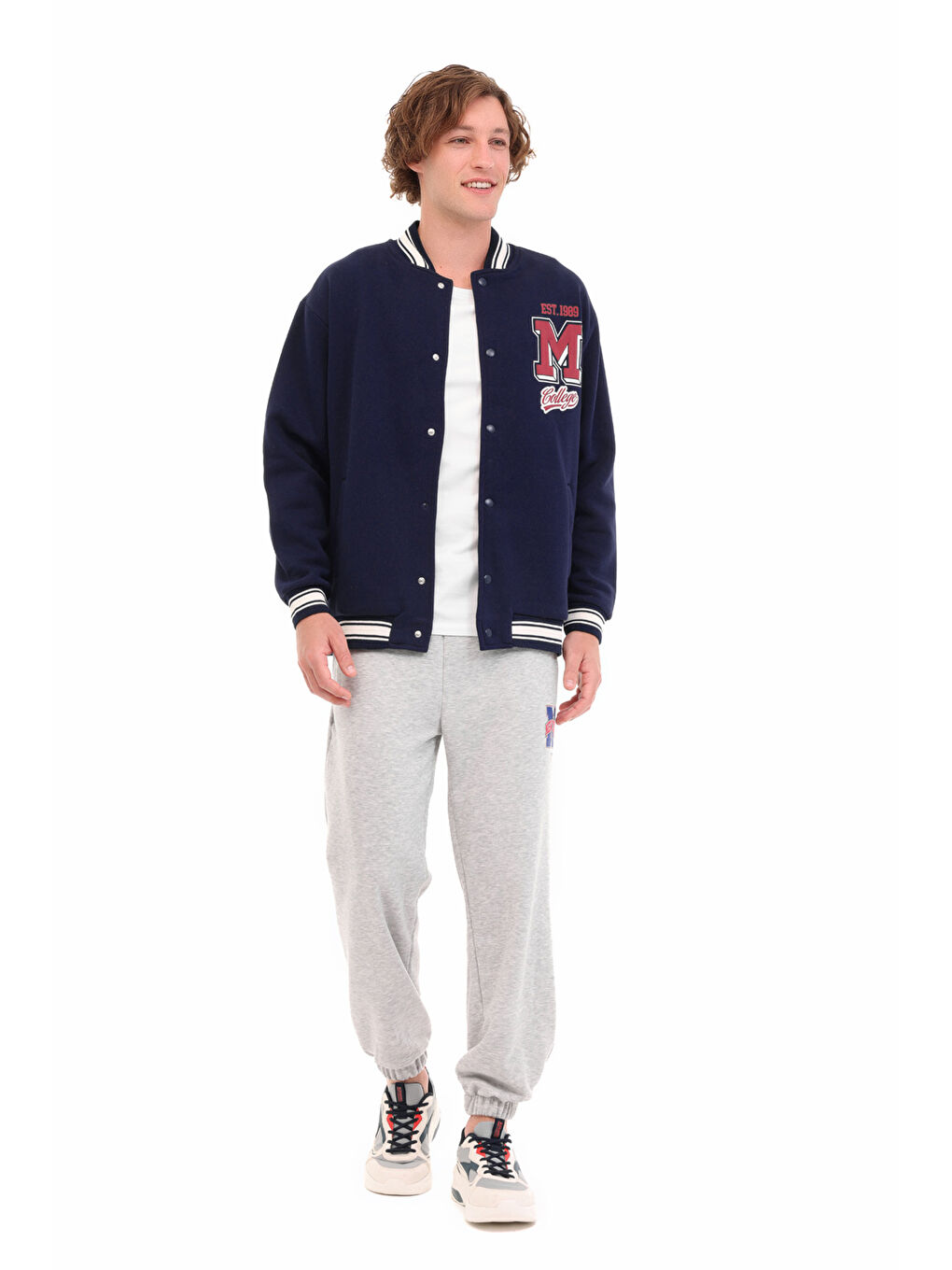 ML BARRY 18CTY103 5PR Lacivert Erkek Kolej Ceket-2