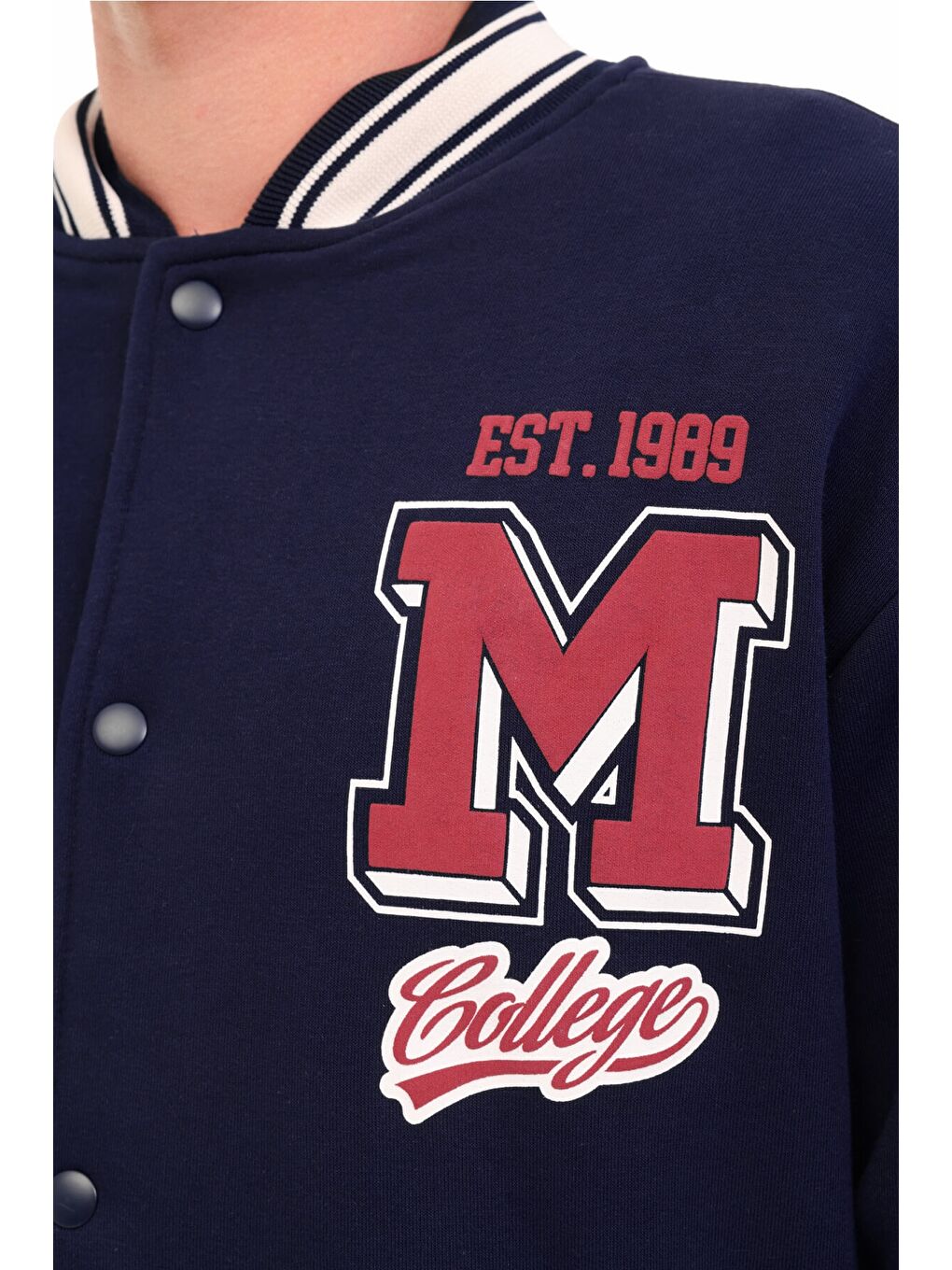 ML BARRY 18CTY103 5PR Lacivert Erkek Kolej Ceket-3