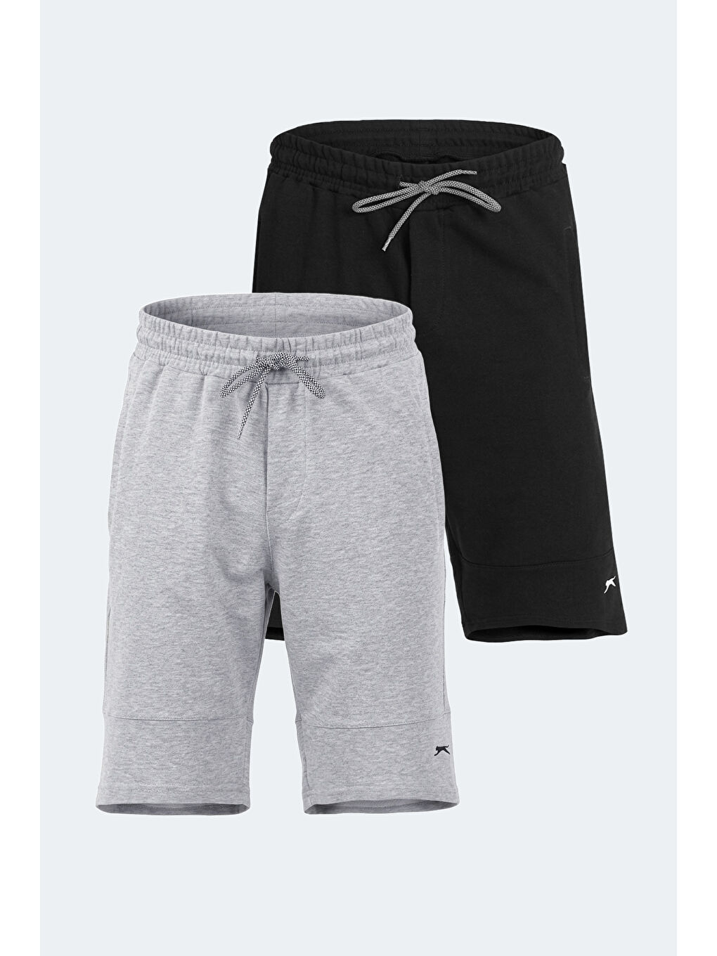 Siyah NORA 2 Lİ SET Erkek Şort