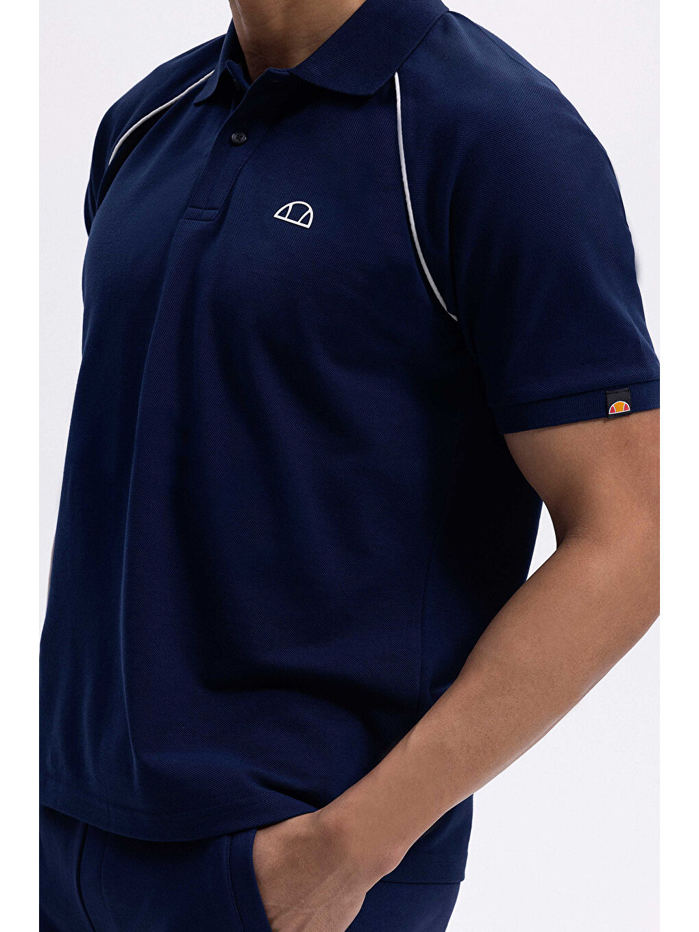 Lacivert Pamuklu Regular Fit Logolu Polo Yaka T Shirt EM407-NV-4