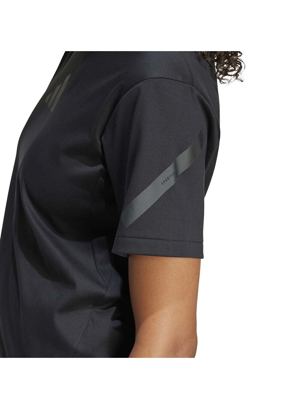 Z.N.E Kadın Siyah Tişört-3