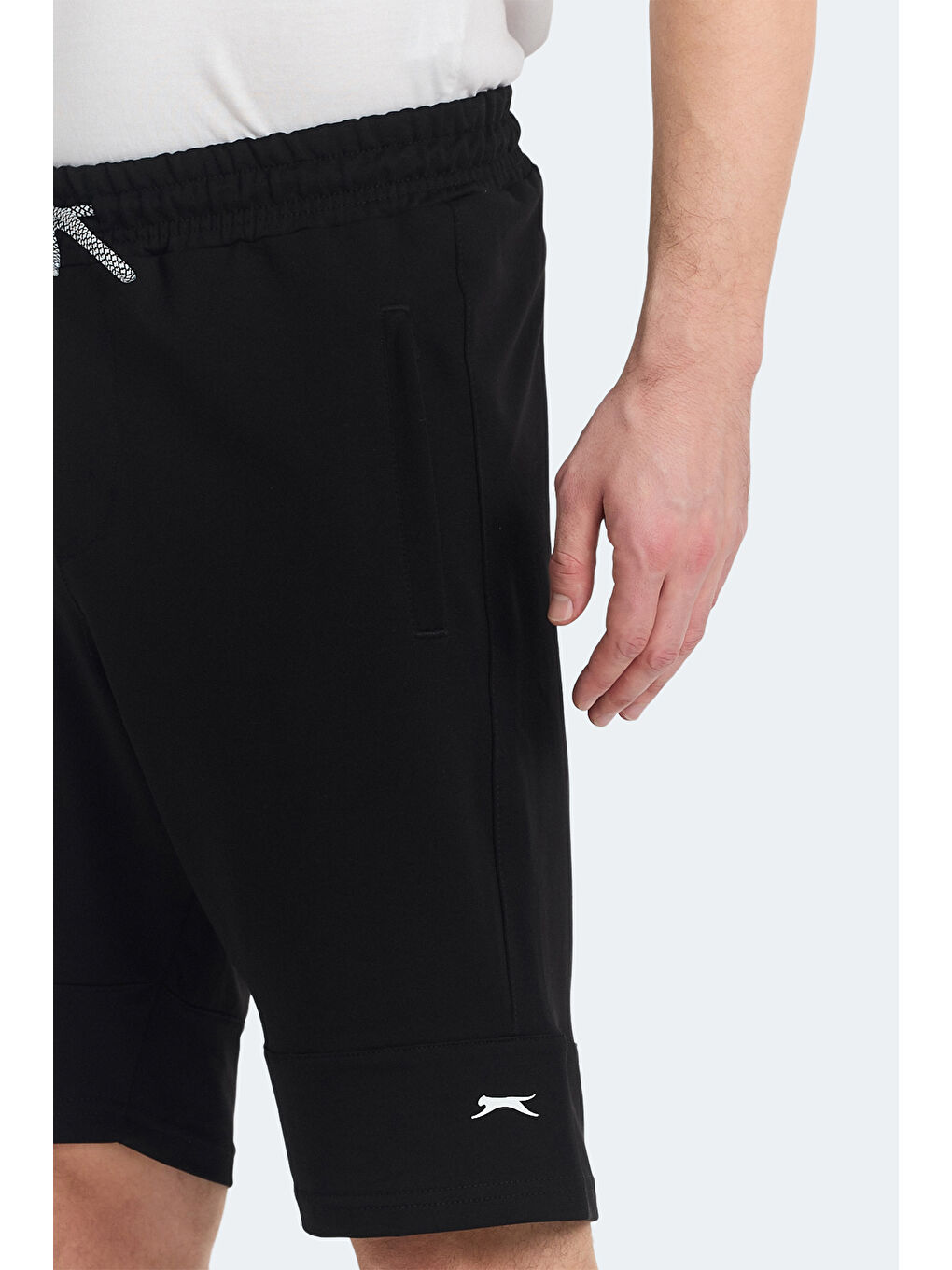 Siyah NORA 2 Lİ SET Erkek Şort-5