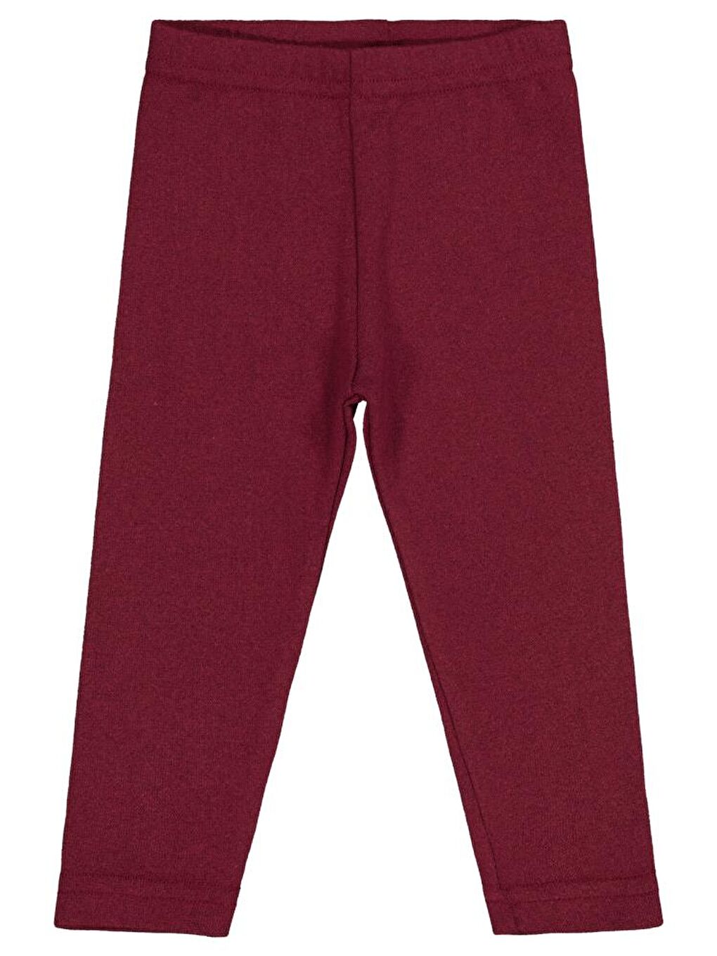 Girls Düz 2-5 Yaş Tayt - Bordo 4-5 Yaş-1