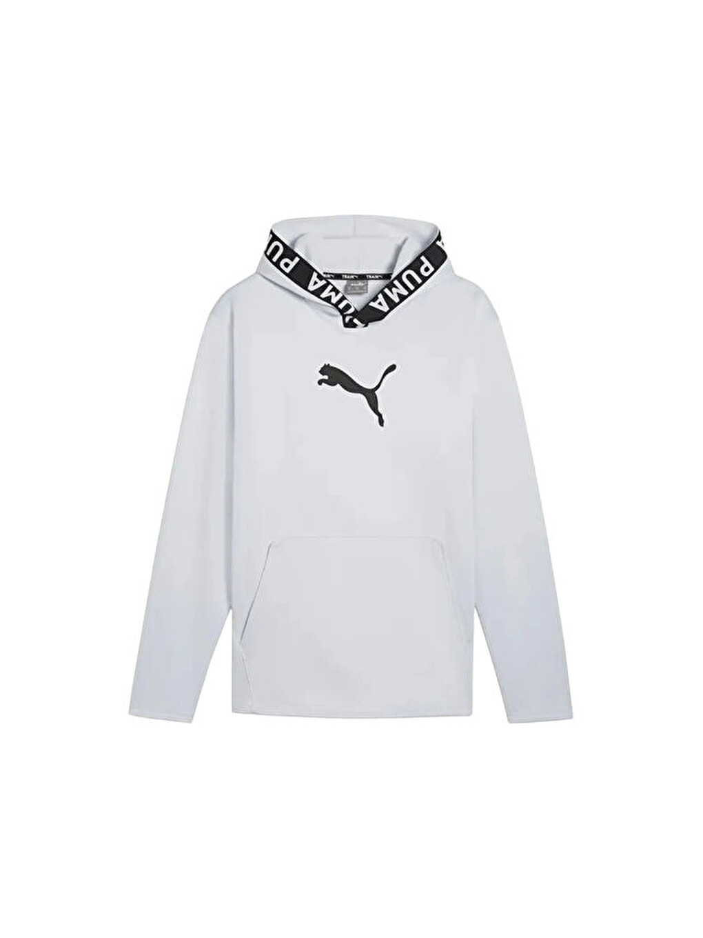 Train Pwr Fleece Hoodie Erkek Antrenman Sweatshirts 52089399 Gri
