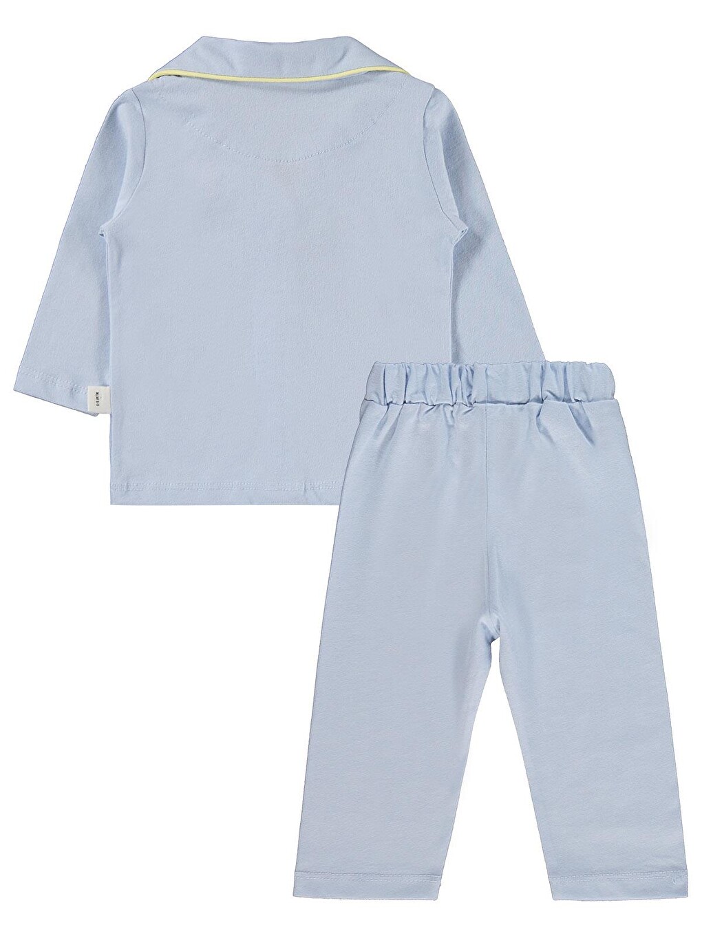 Baby Basic 6-18 Ay Pijama Takımı - Mavi-2