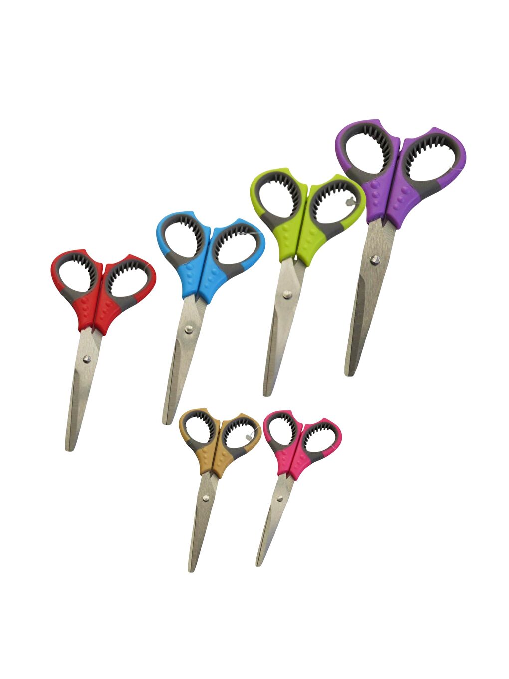 Öğrenci Makası Canlı Renkler KS-155 1 Adet