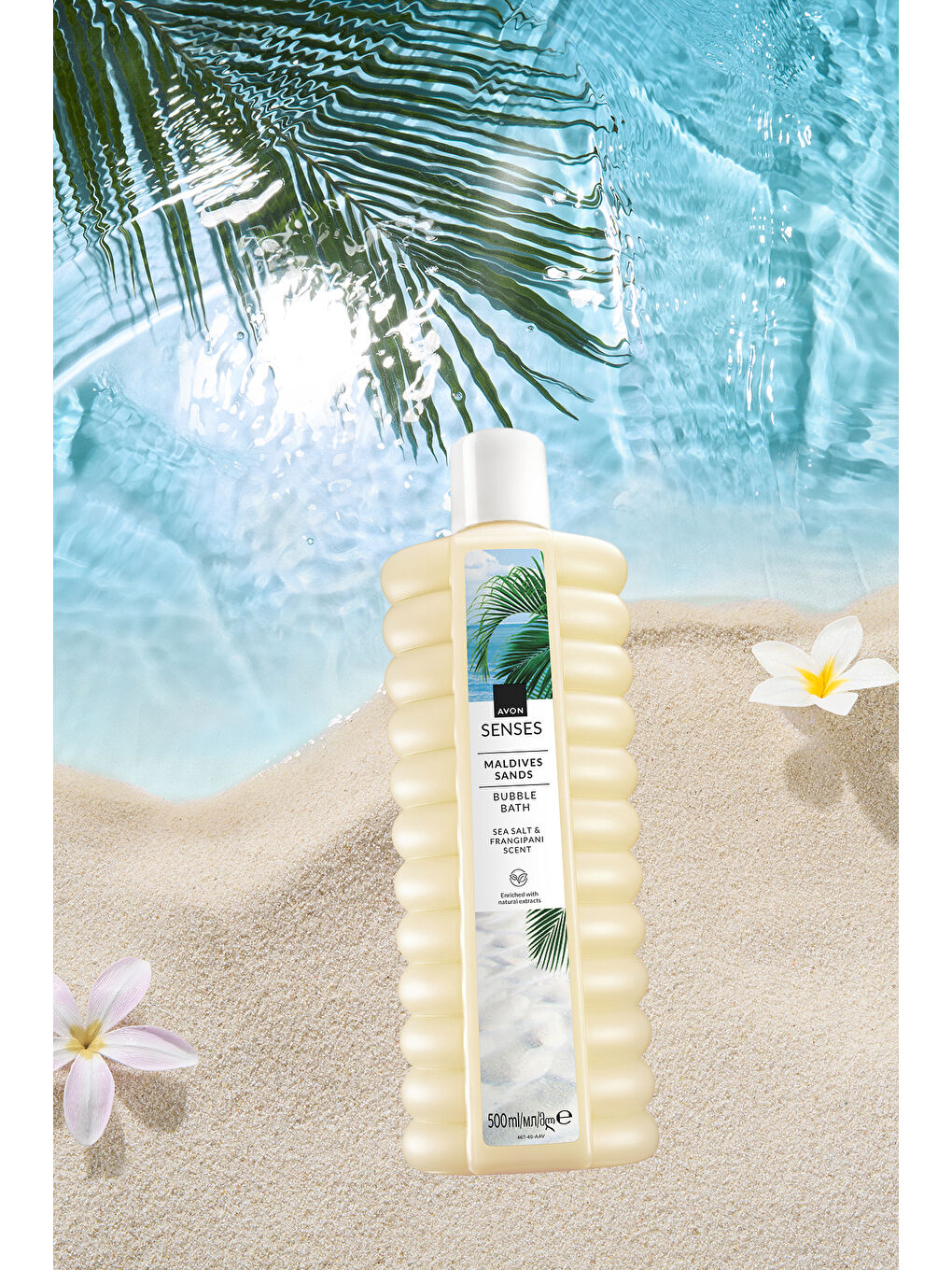 Senses Maldives Sands Deniz Tuzu ve Frangipani Kokulu Banyo Köpüğü 500 Ml.-2