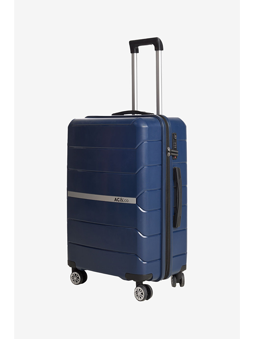 Erkek Lacivert Orta Boy Valiz-1