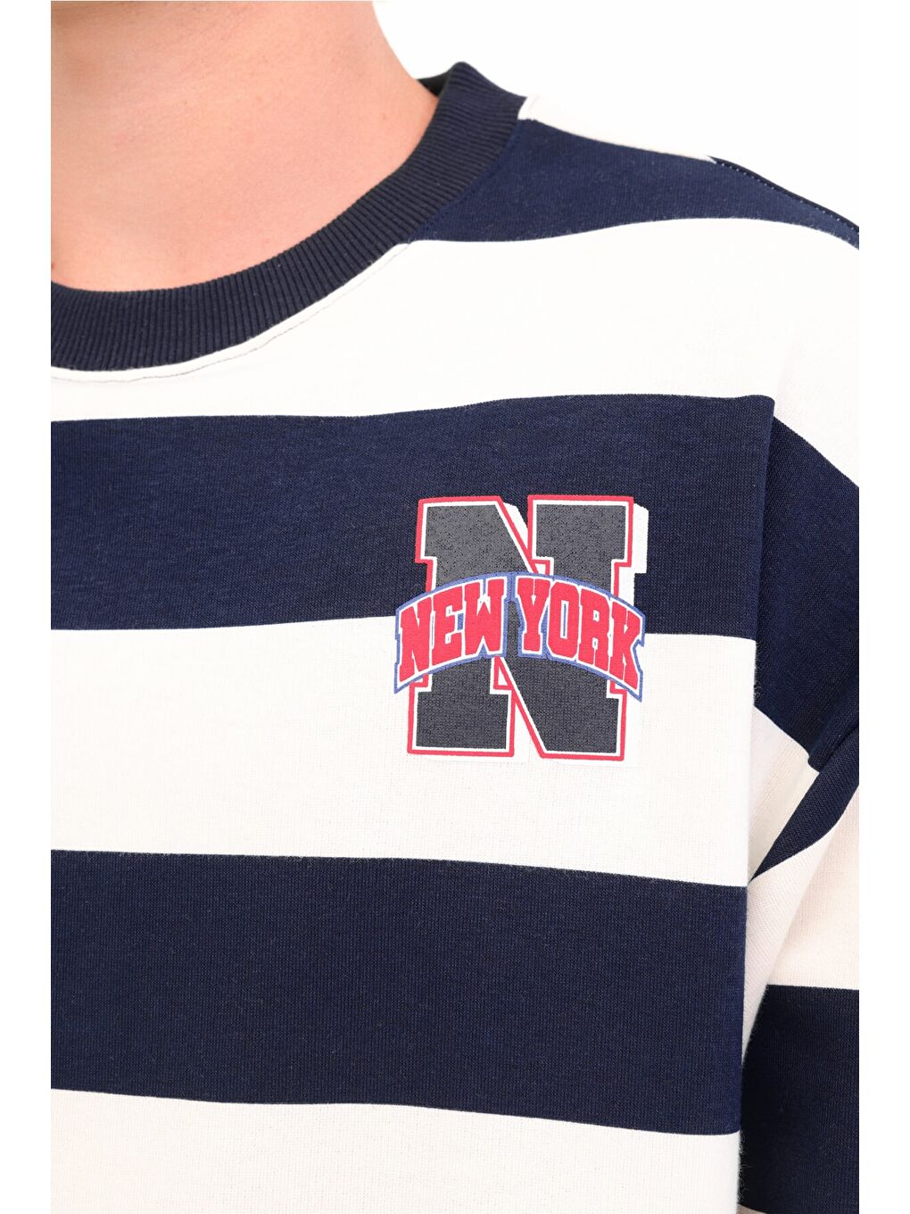 ML CLASY 16CTY202 5PR Lacivert Erkek Sweatshirt-3