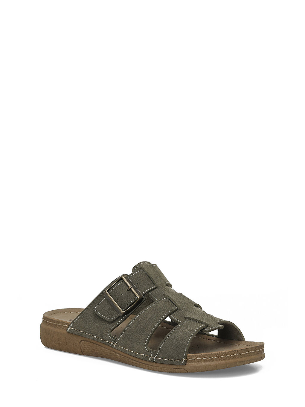 109199.M 6FX Haki Erkek Terlik-1