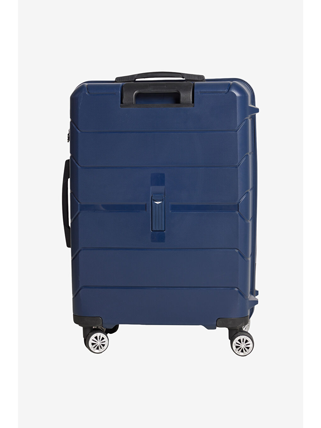 Erkek Lacivert Orta Boy Valiz-4
