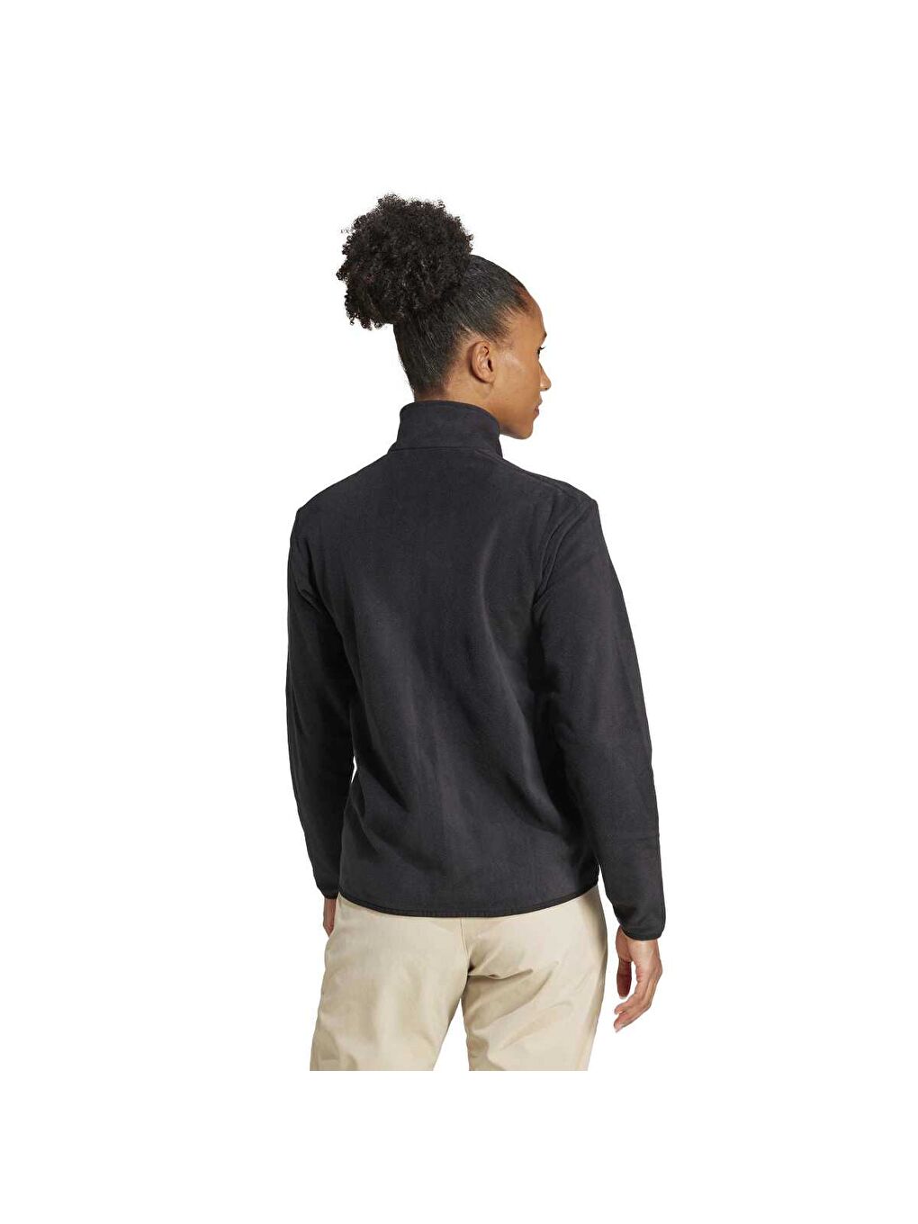 MT Esseantials Kadın Siyah Dik Yaka Ceket-1