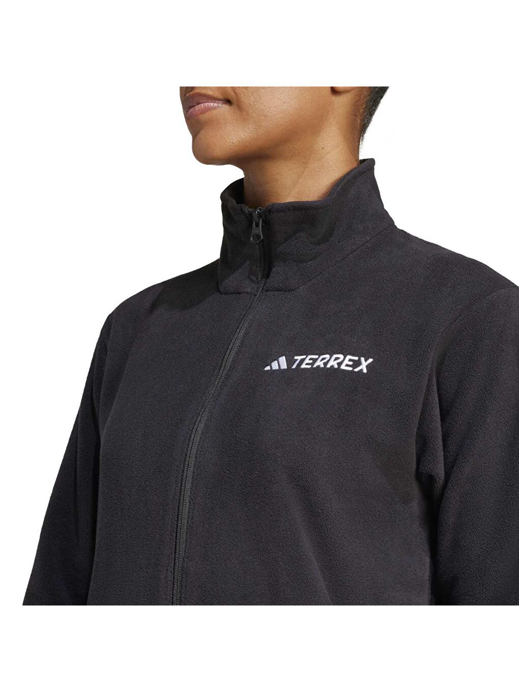 MT Esseantials Kadın Siyah Dik Yaka Ceket-3