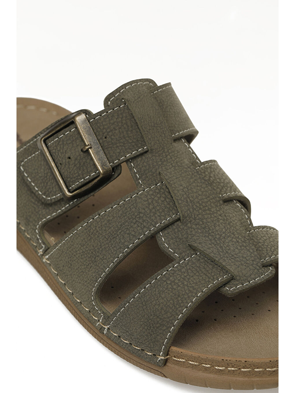 109199.M 6FX Haki Erkek Terlik-6