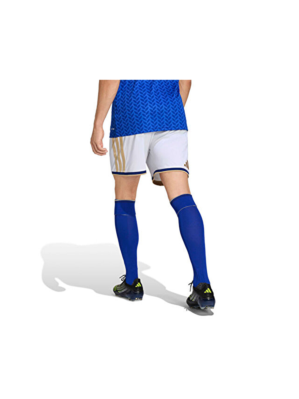 İtalya 26 İç Saha Şortu Erkek Futbol Şortu Jl6941 Beyaz-1