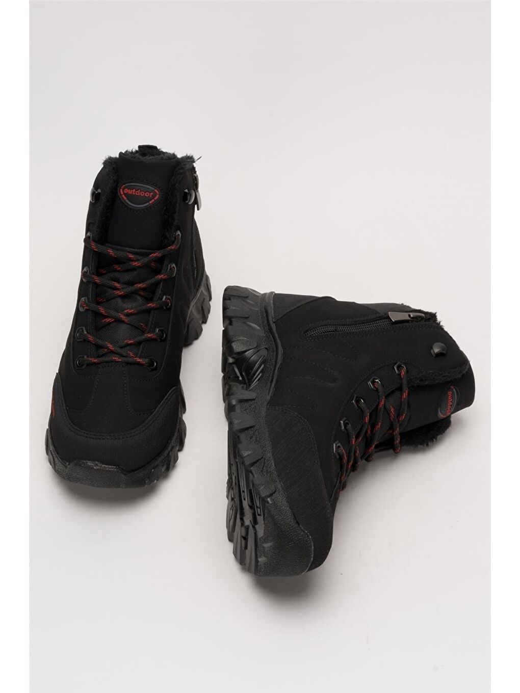 Siyah Unisex Outdoor Trekking ve Günlük Kullanım Botu-3