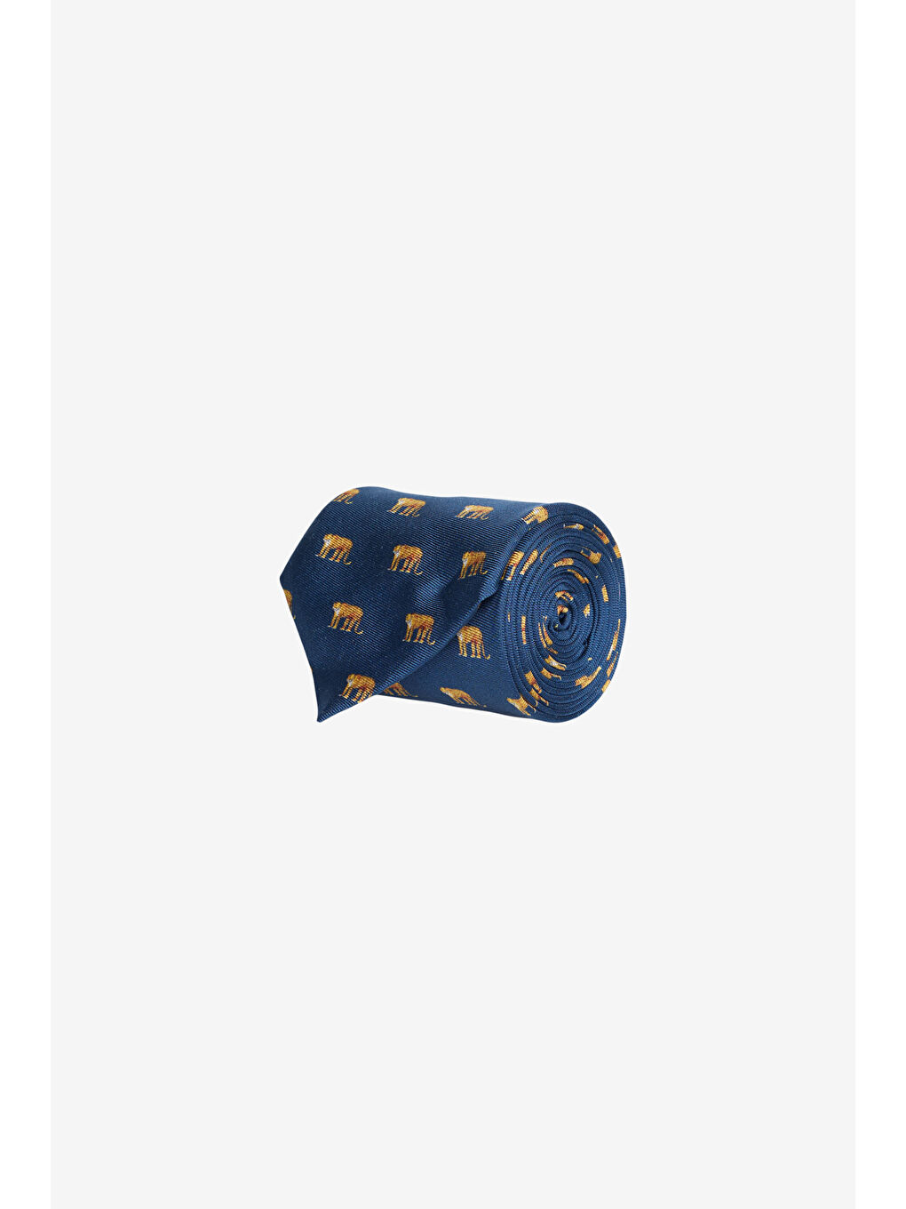 Erkek Lacivert Desenli Kravat