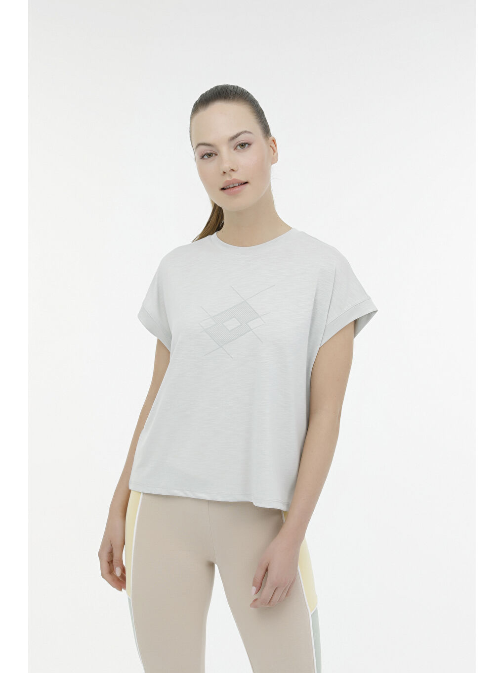 WL 11LLW04-B TSH 3FX Yeşil Kadın Kısa Kol T-Shirt