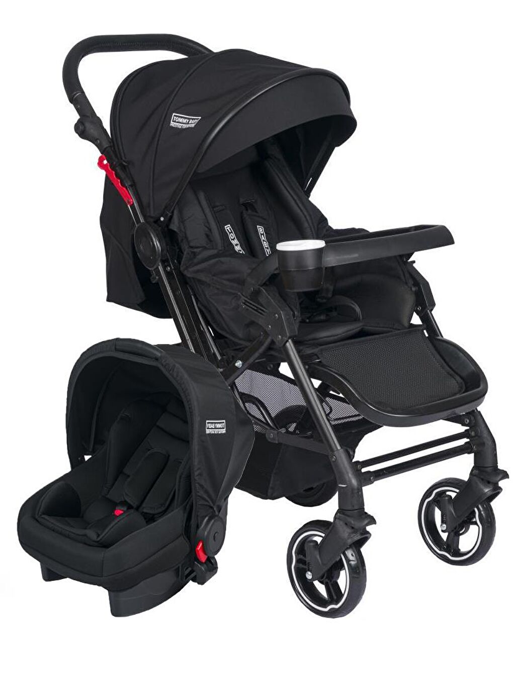 Tornado Travel Çift Yönlü Bebek Arabası Seyahat Sistem Puset