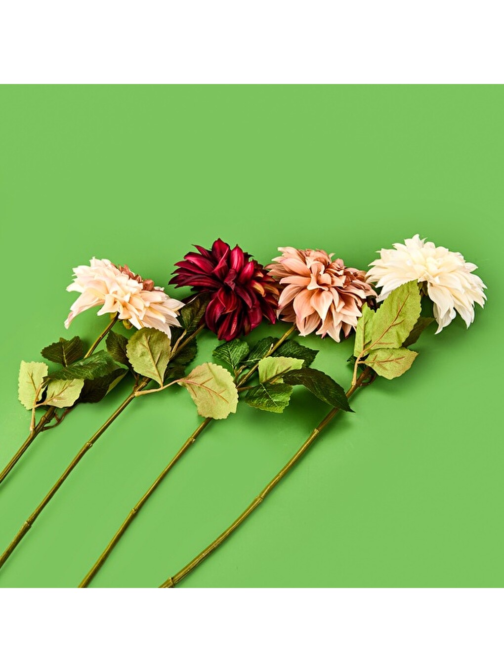 Karışık Yıldız Dal Çiçek - Asorti - 73 cm-6