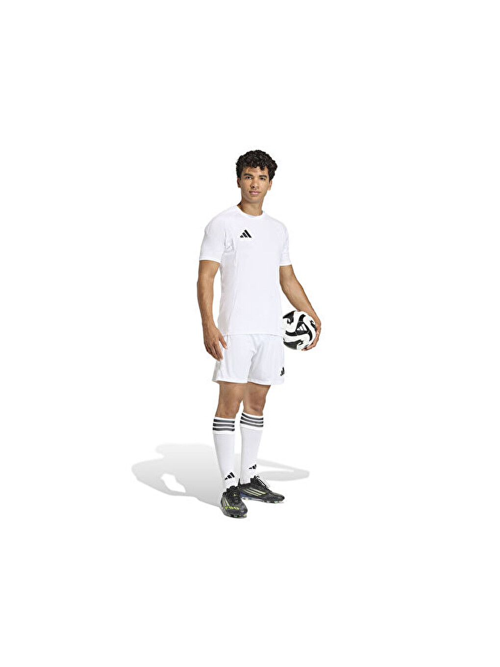 Tiro26 League Sho Erkek Futbol Şortu Ka8787 Beyaz-5