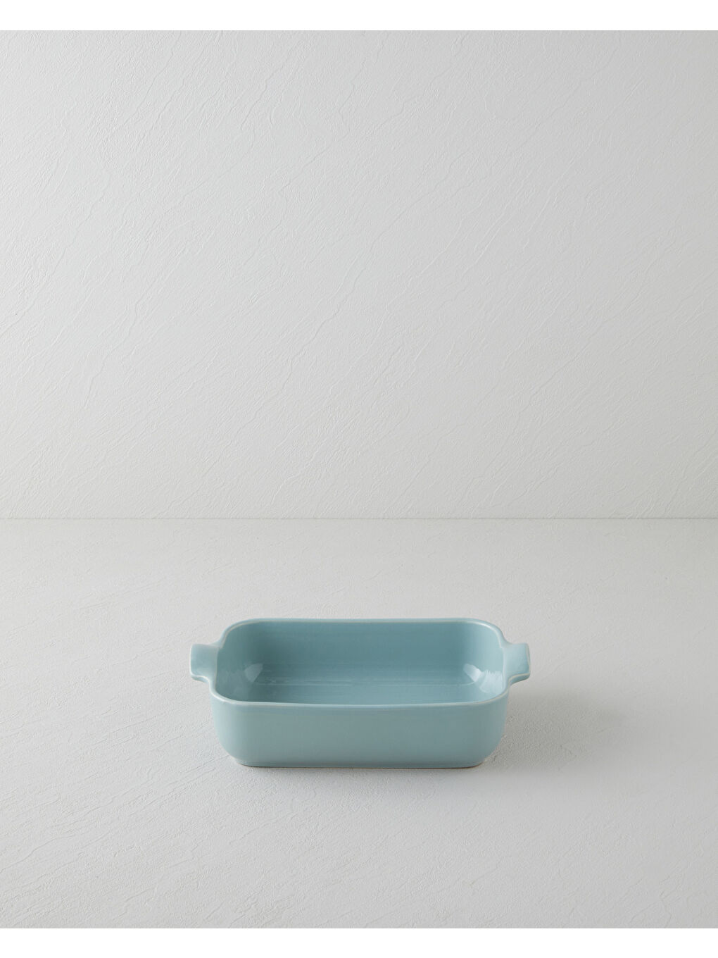 Seramik Dikdörtgen Fırın Kabı 25 cm Biberiye Yeşili