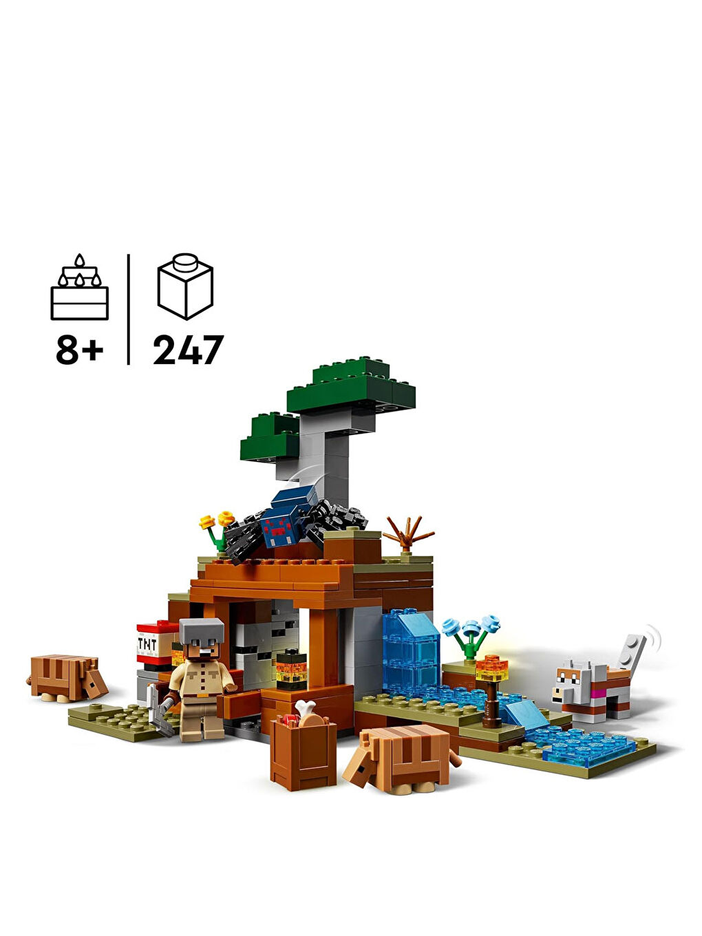 Lego Minecraft Armadillo Maden Keşfi 21269 - 3