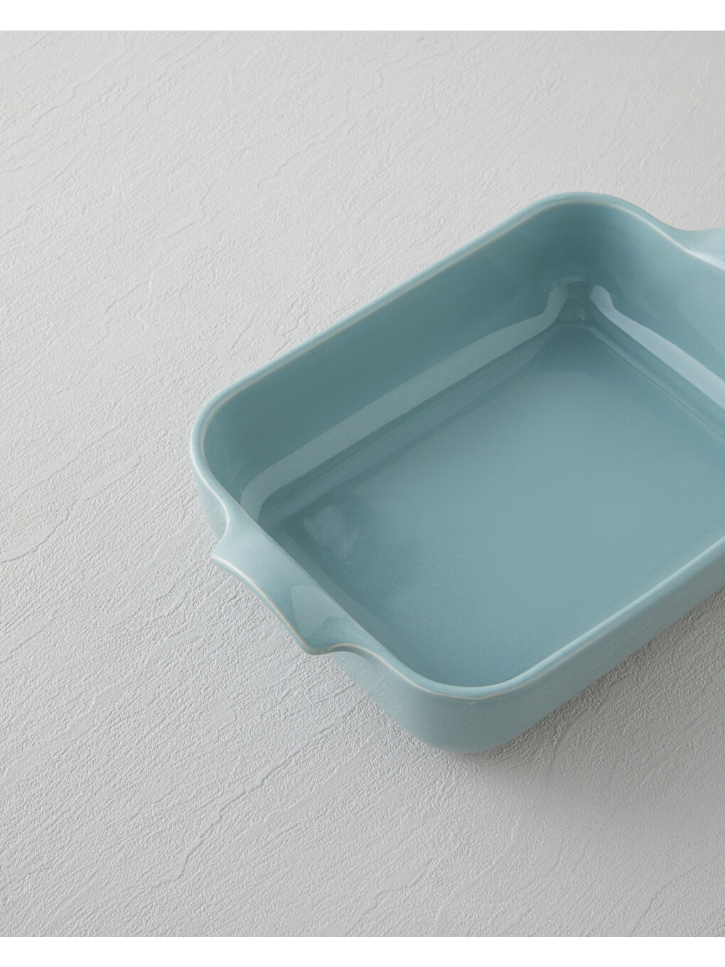 Seramik Dikdörtgen Fırın Kabı 25 cm Biberiye Yeşili-1