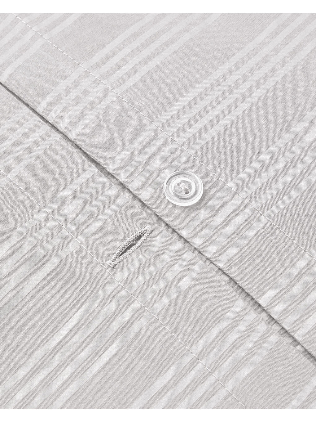 Glossy Kolay Ütülenir Perkal Çift Kişilik Nevresim Takımı 200x220 cm Beyaz-5