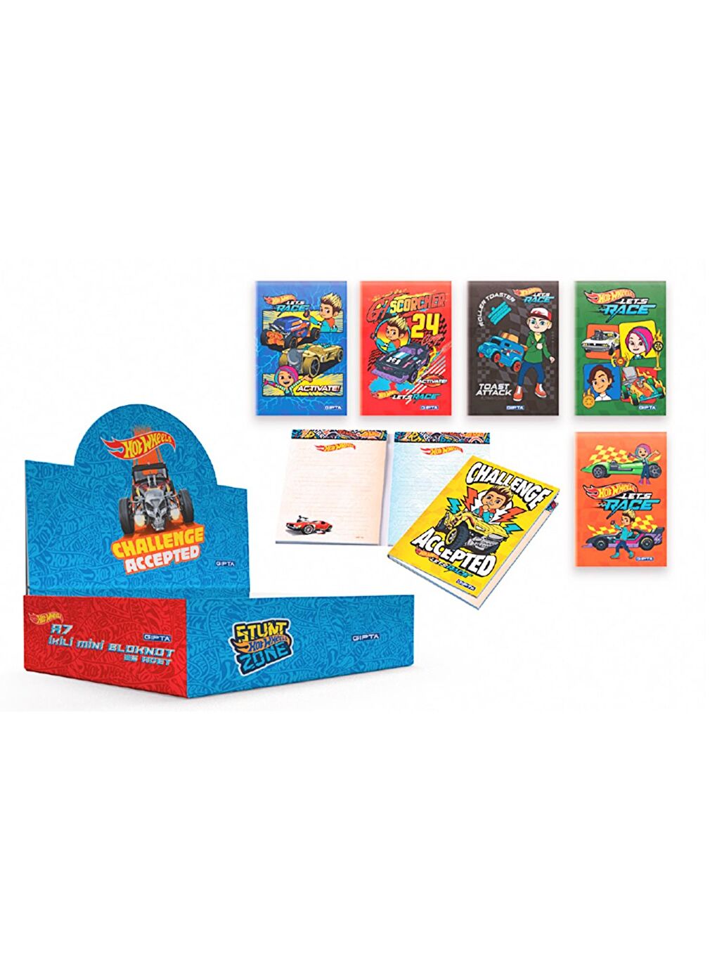 Gıpta Hot Wheels A7 İkili Blokno 80 Yaprak (5442)
