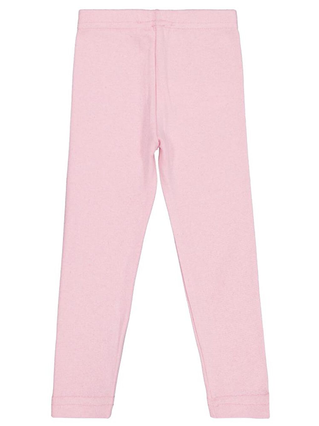 Girls Düz 6-9 Yaş Tayt - Pembe 7-8 Yaş