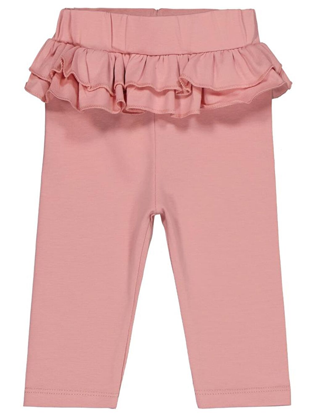 Baby Fırfırlı 6-18 Ay Tayt - Pembe 9-12 Ay
