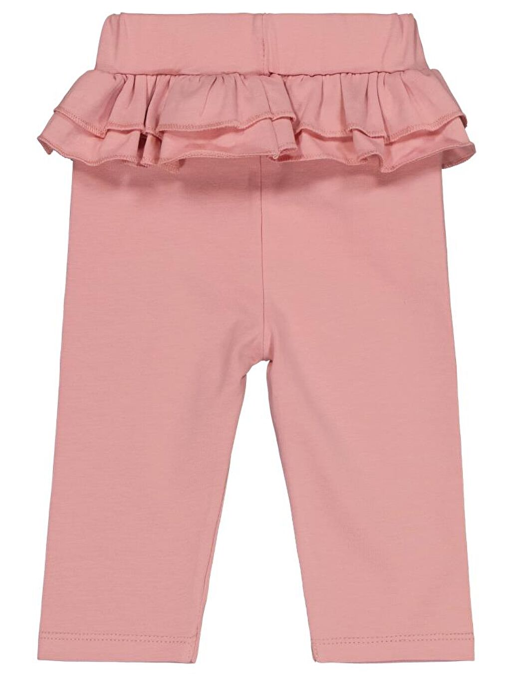 Baby Fırfırlı 6-18 Ay Tayt - Pembe 9-12 Ay-1