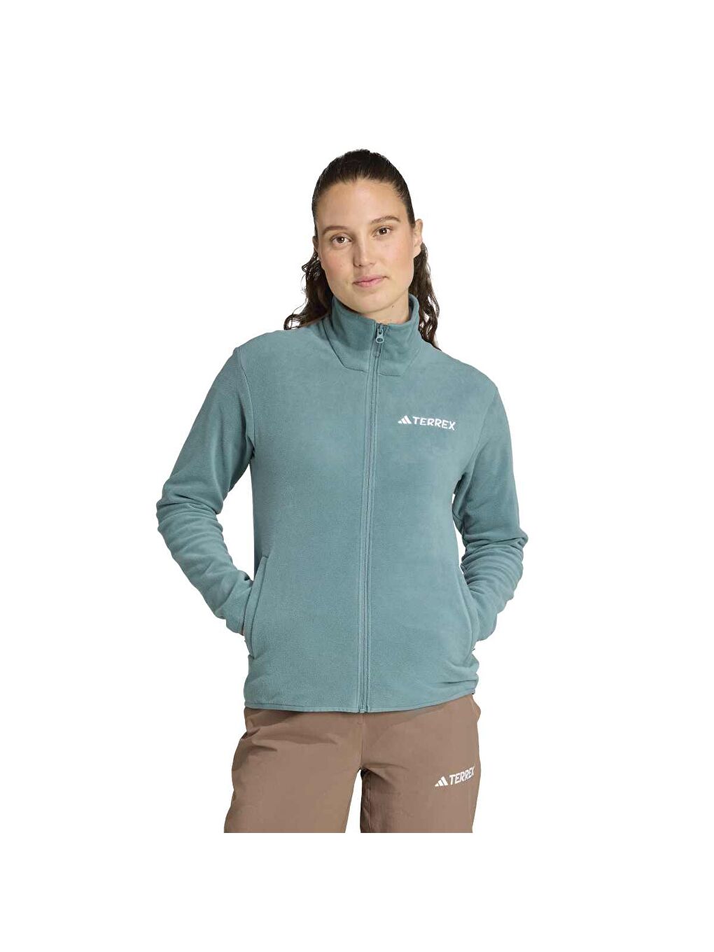 Polar MT Esseantials Kadın Mavi Dik Yaka Ceket